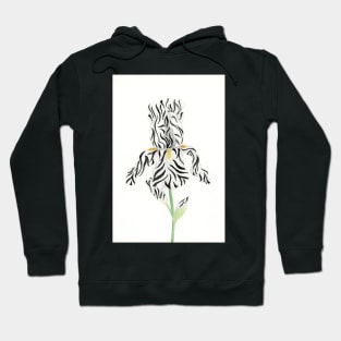 Wild Flowers - Zebra Hoodie